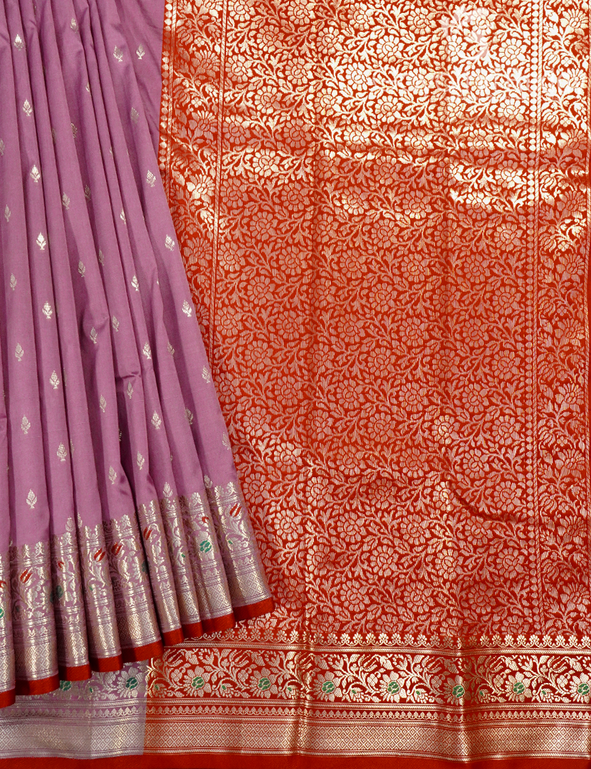 SEMI KATAN SAREE-SKN136