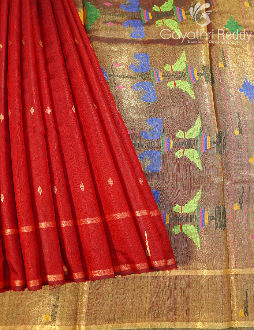 PURE KHADI PATTU SAREE-KHP1289