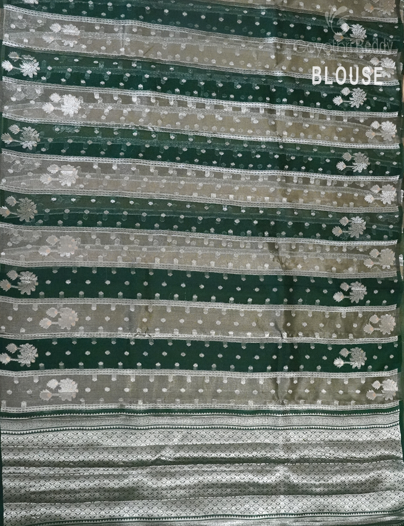 PURE BANARAS KORA SILK-BKS79