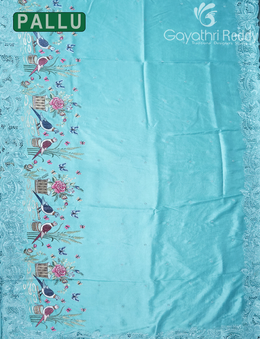 SEMI DUPION SILK SAREE-SDS122