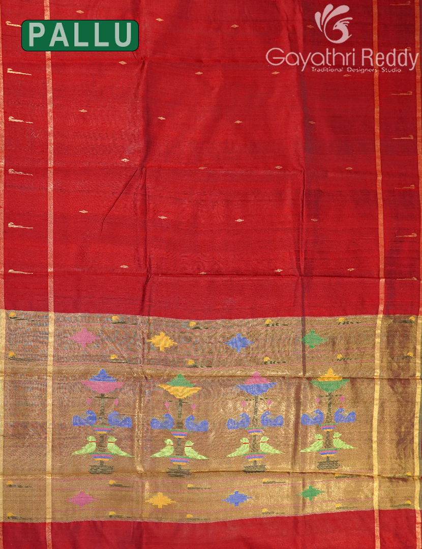 PURE KHADI PATTU SAREE-KHP1289
