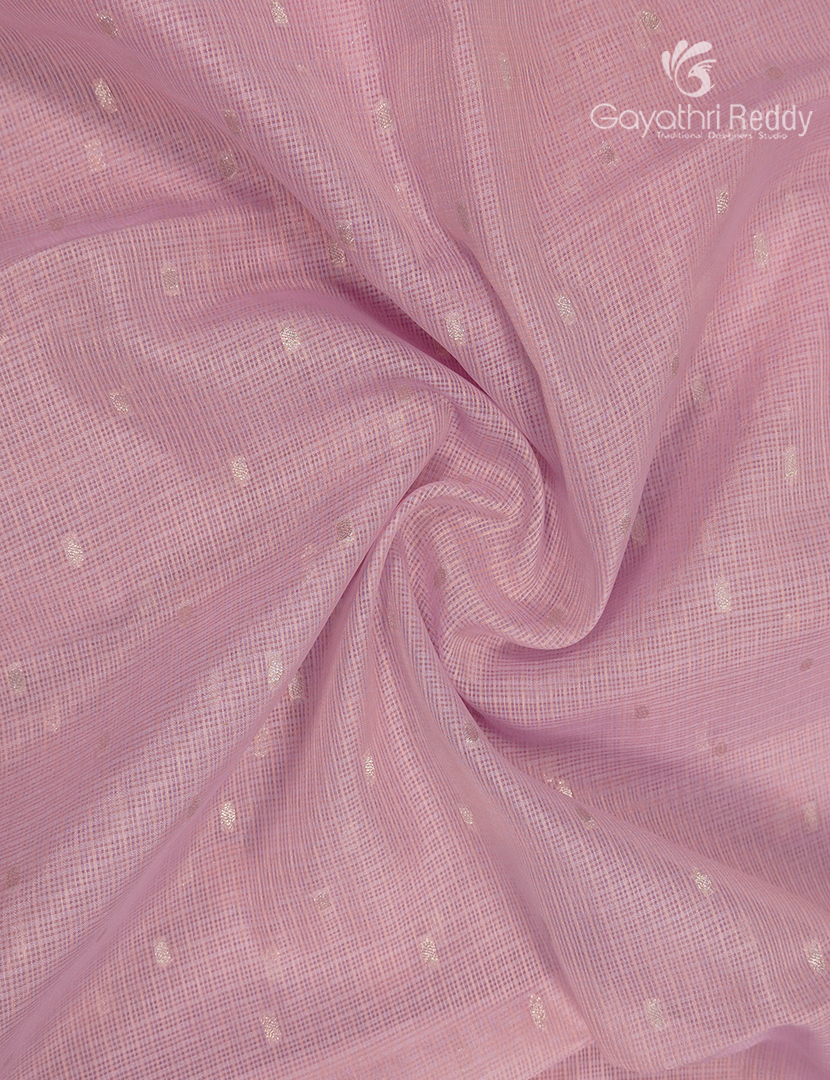 Banaras Kota Lehanga Set in Baby Pink