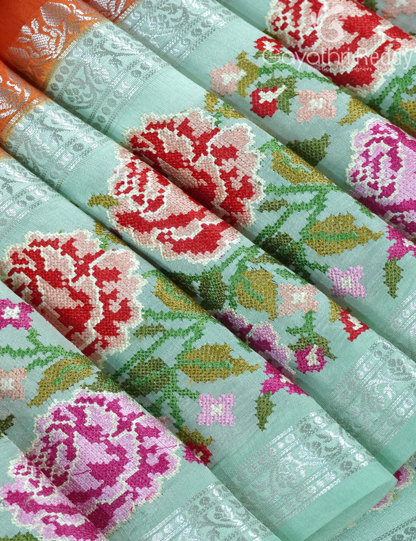 CHINIYA SILK SAREE-CS549
