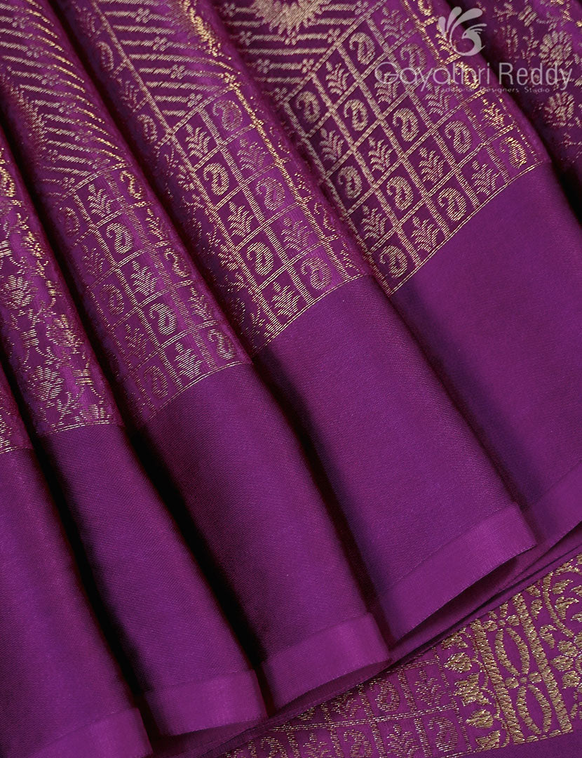 SEMI MYSORE SILK-SMSS163