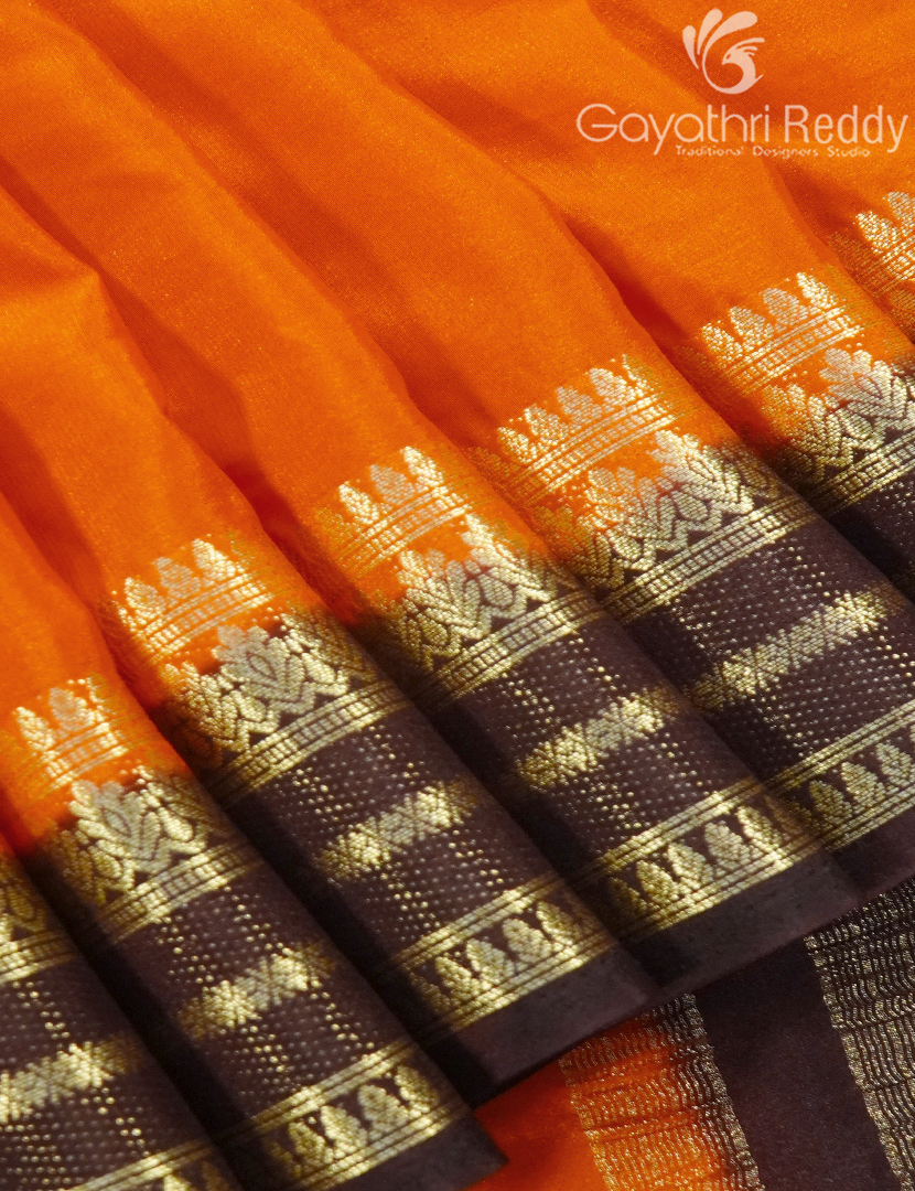 SEMI MYSORE CREPE SAREE-SMC325