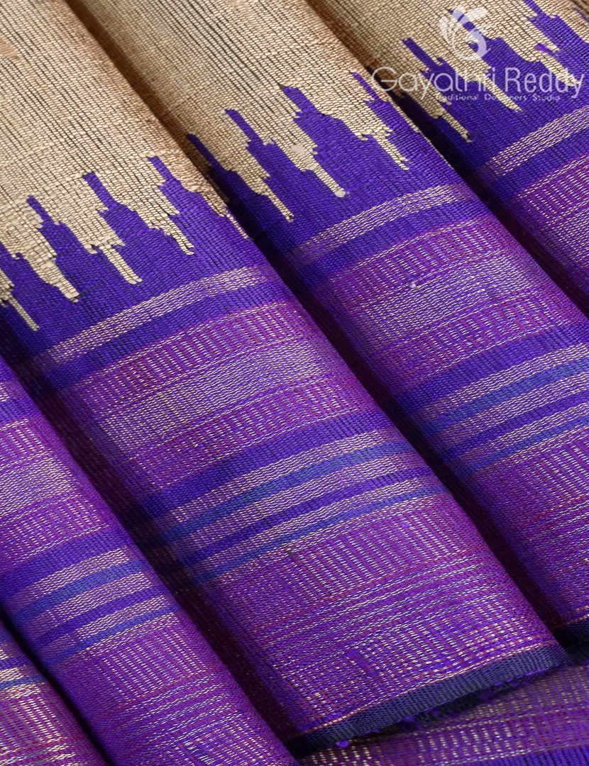 PURE KHADI PATTU SAREE-KHP1343