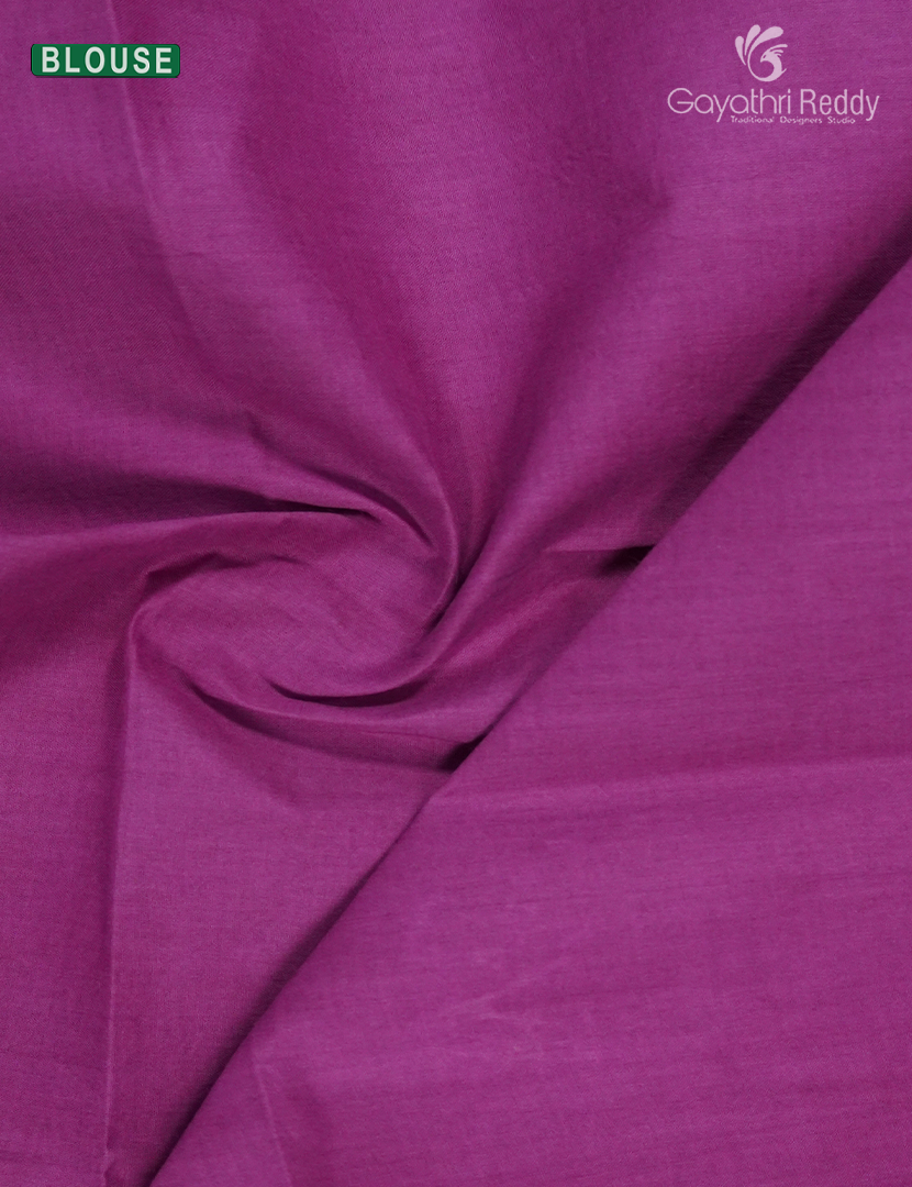 Premium Quality Cotton Kota Saree in Sage Green and Pink