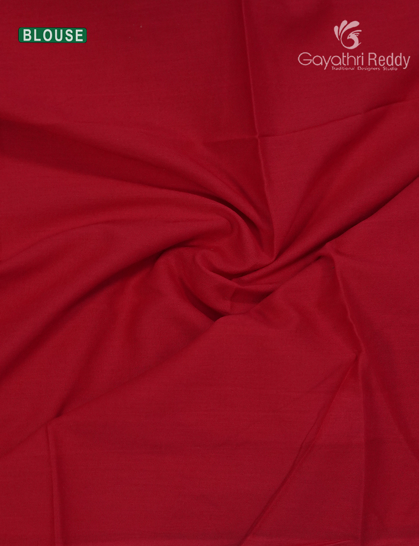 Premium Quality Cotton Kota Saree in Yellow and Red