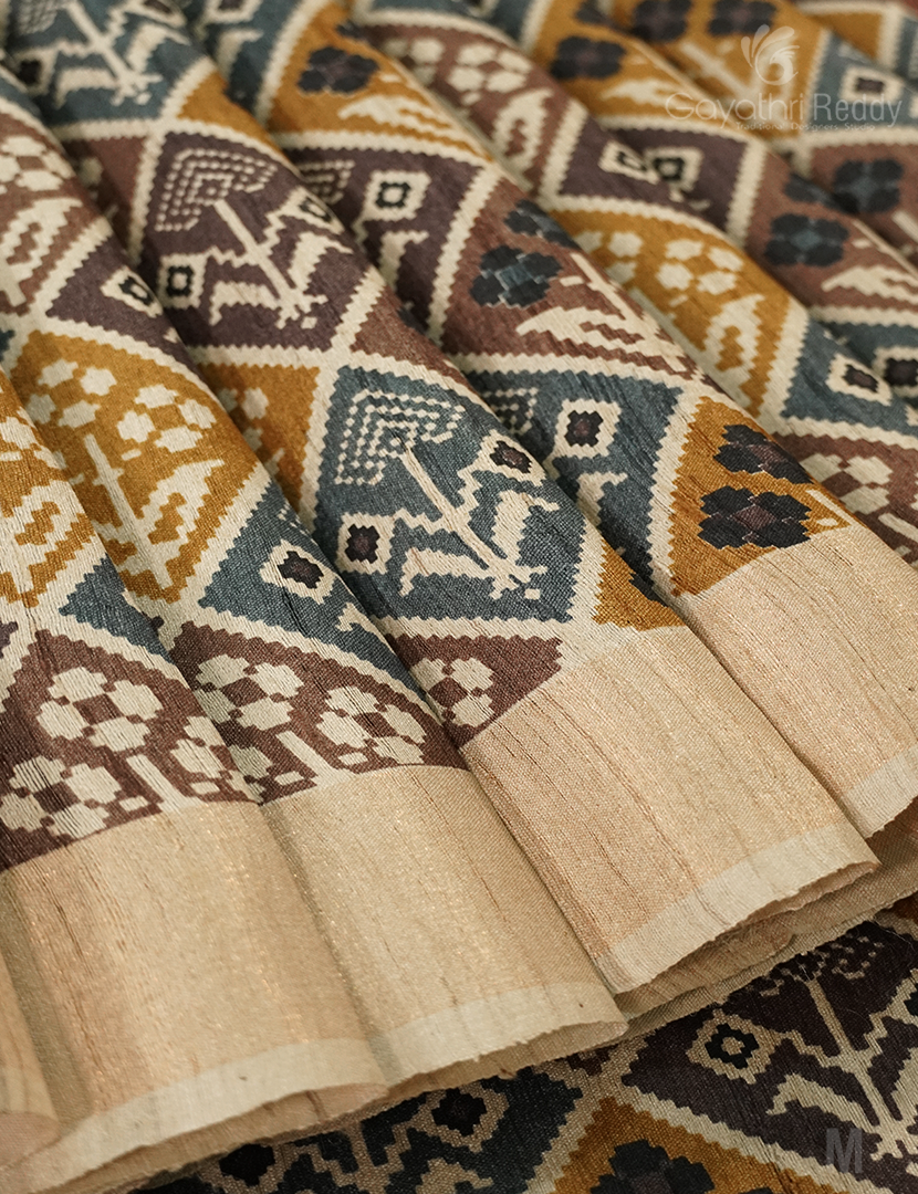 PURE DESI TUSSAR SILK-TS1356