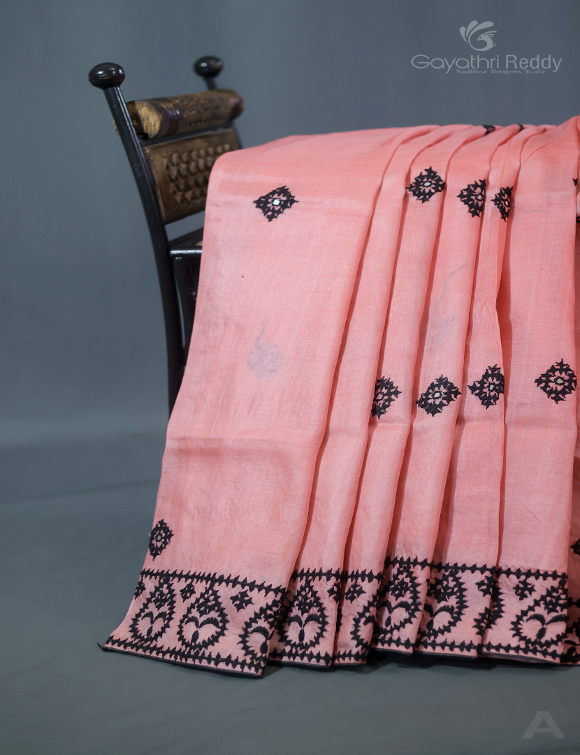 PURE DESI TUSSAR HAND KUTCH WORK-TS734