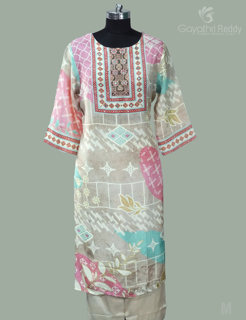 READYMADE DRESS SET(3PC)-KDS997