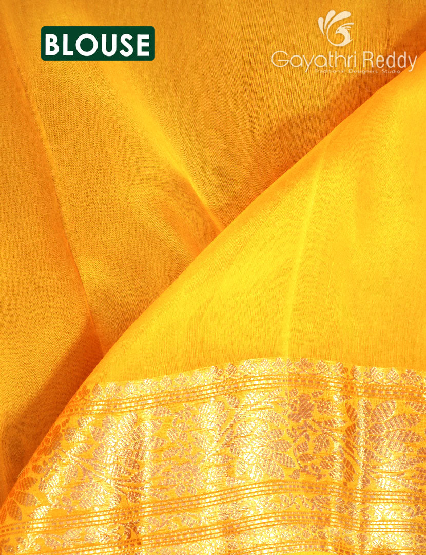 PURE BANARAS KORA SILK-BKS143