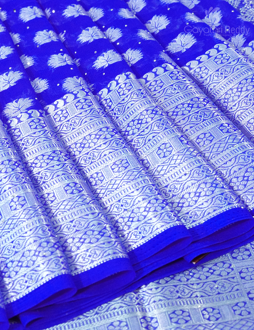 SEMI BANARAS GEORGETTE-SBG120