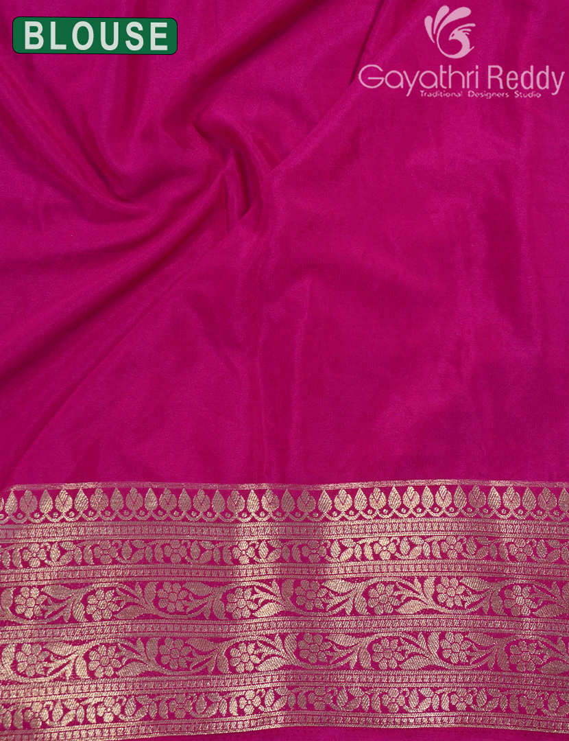 SEMI MYSORE CRAPE SAREE-SMC359