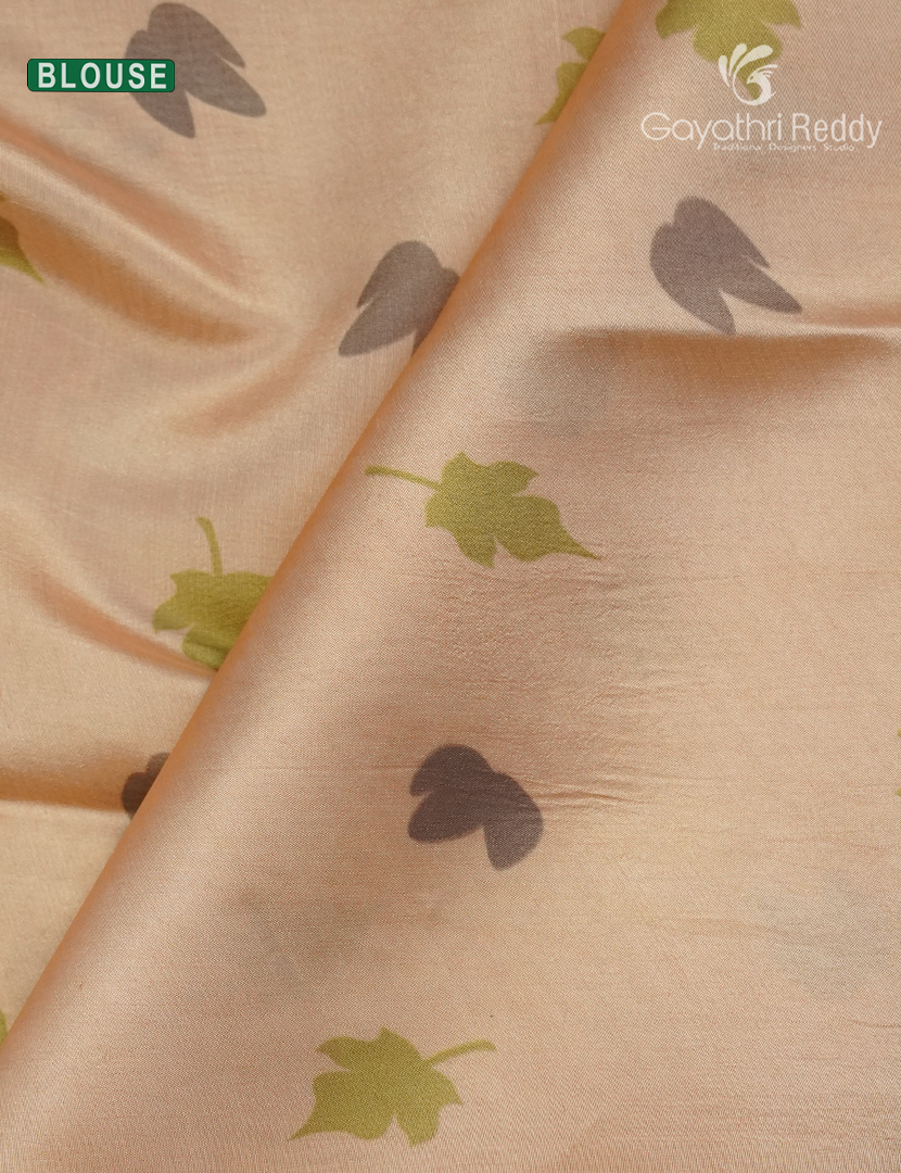 Pure Dupion Digital Print Saree-DS305