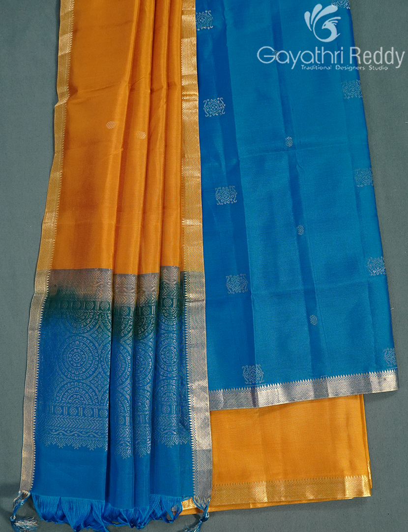 PURE KANCHI PATTU (D.M) 3PC-KPDM8