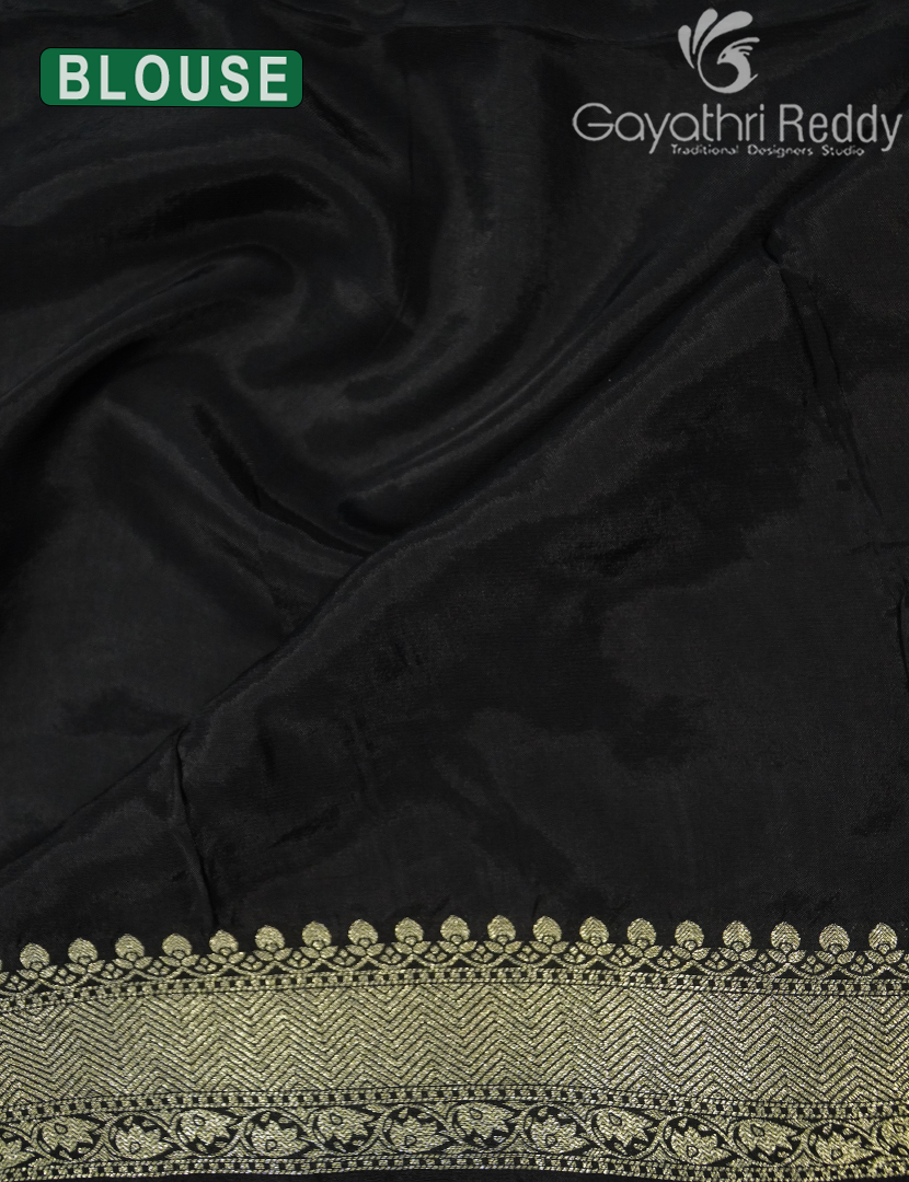 MYSORE CREPE BROCADE SAREE-MCB12