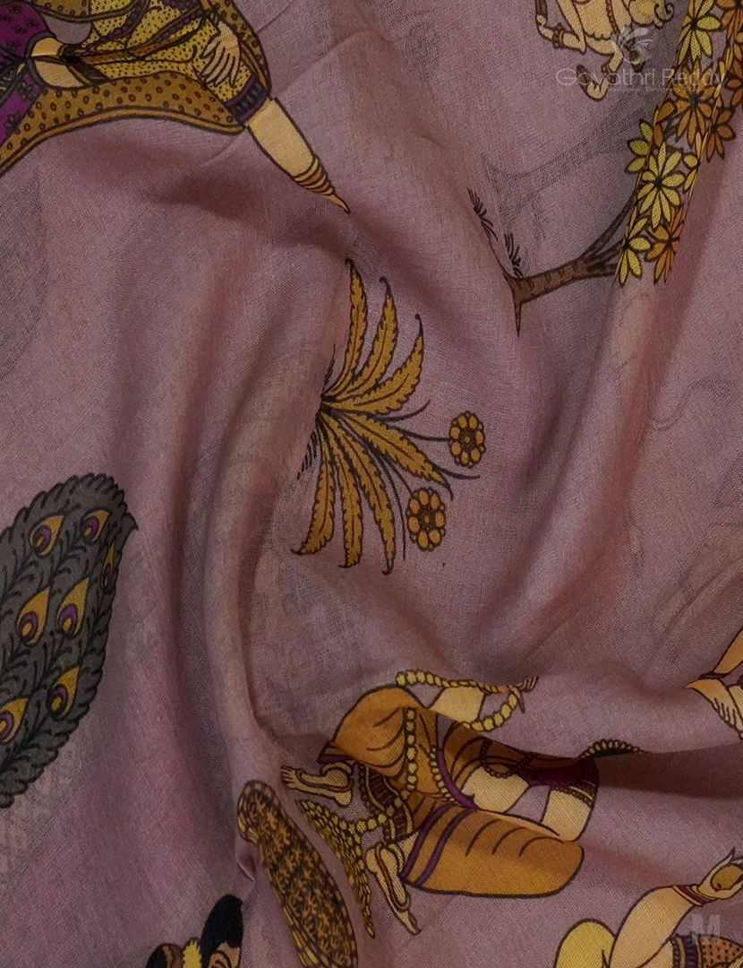 PURE KALAMKARI KADI COTTON-KKC2