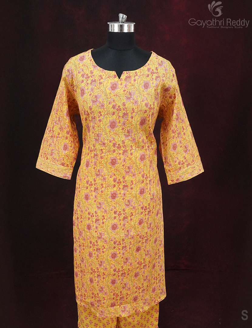 READYMADE DRESS SET(3PC)-KDS1199