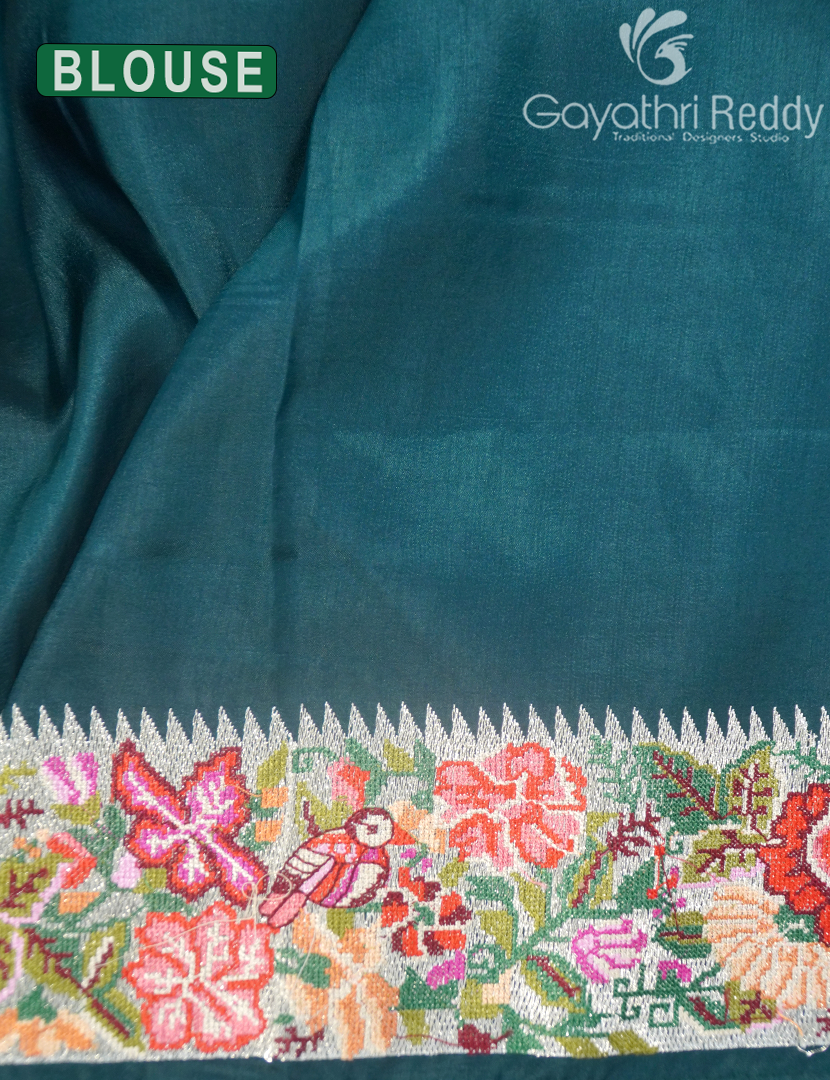 SEMI DUPION SILK SAREE-SDS107