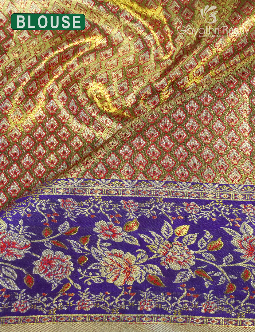 PURE KANCHI TISSUE SAREE-KP8565