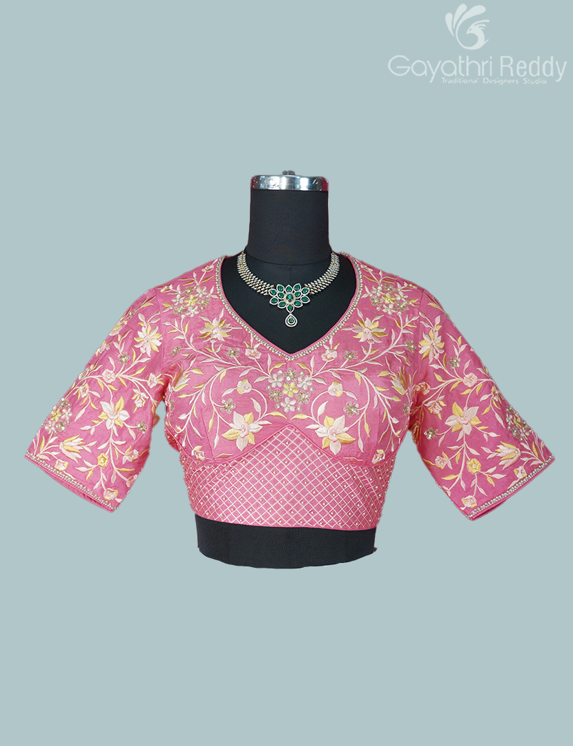 TISSUE FANCY (R.D) BLOUSE SAREE-TFBS3