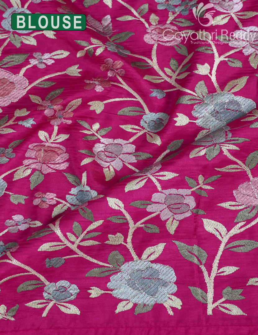 DUPION SILK FANCY SAREE -DSF16