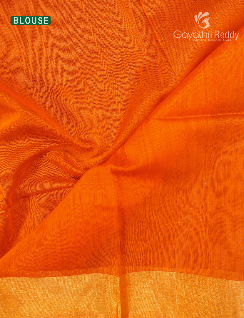 Pure Chanderi Sico Saree in Rani Pink
