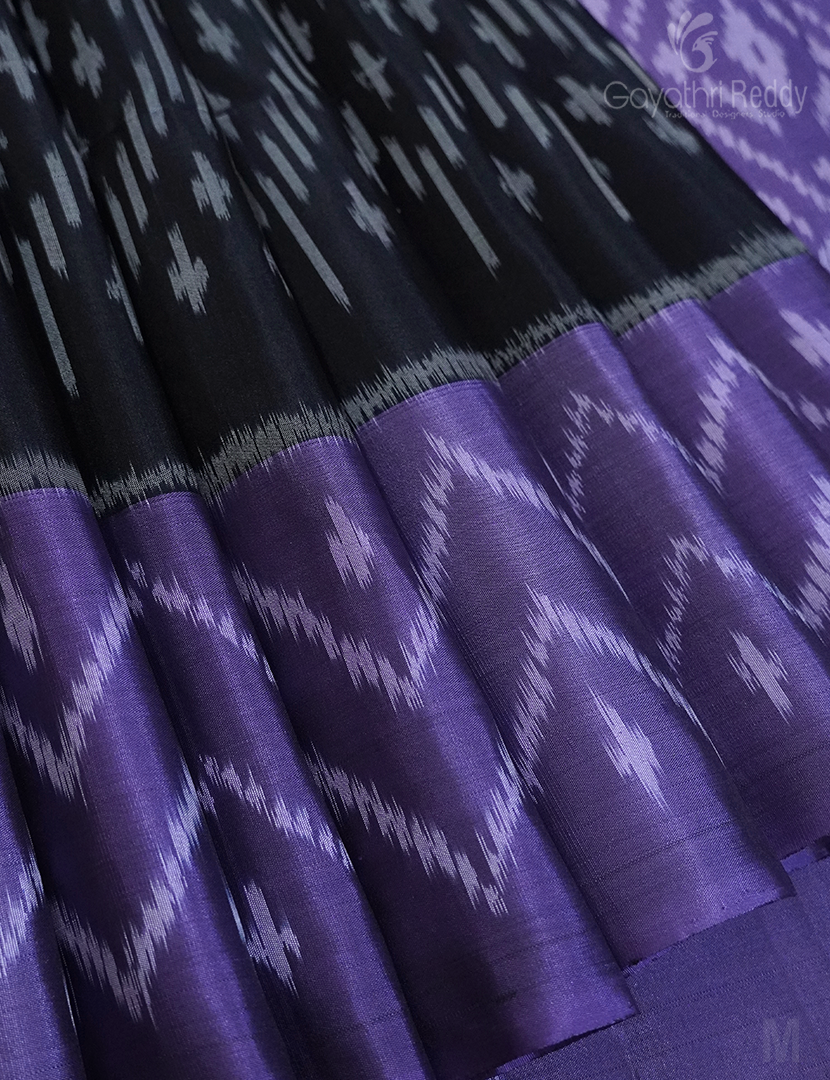 PURE KANCHI IKKAT PATTU-IP625