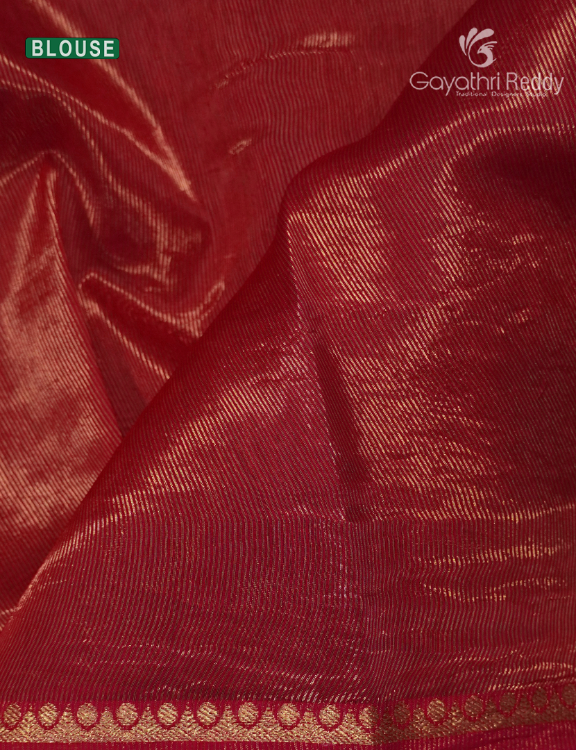 Pure Maheshwari Silk Saree in Green