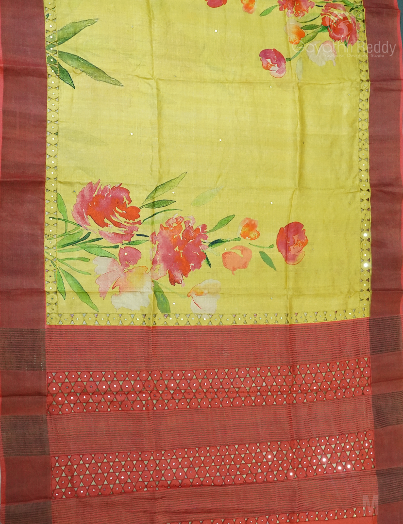 PURE DESI TUSSAR FANCY-TS1431