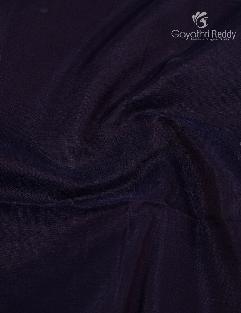 Pure Chanderi Sico Saree in Black