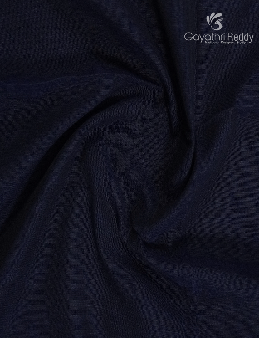 Jamdani Cotton Saree in Black