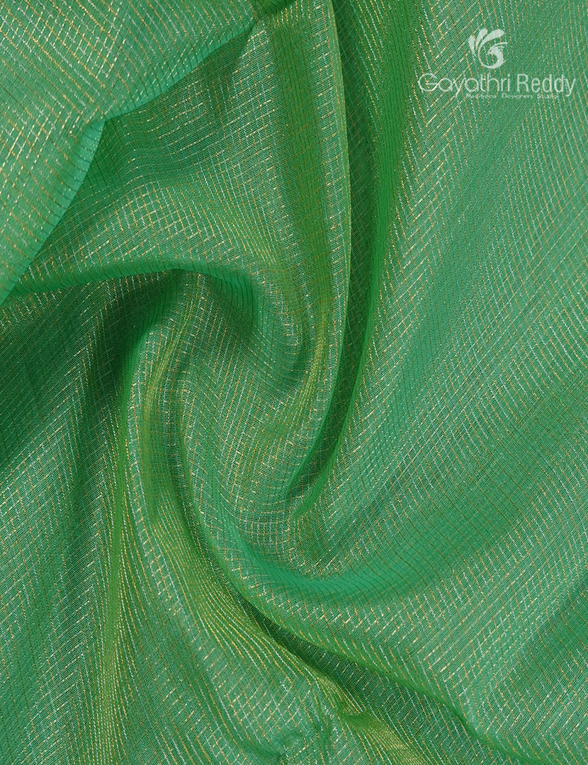 Pure Kanchipuram Sico Saree in Sea Green