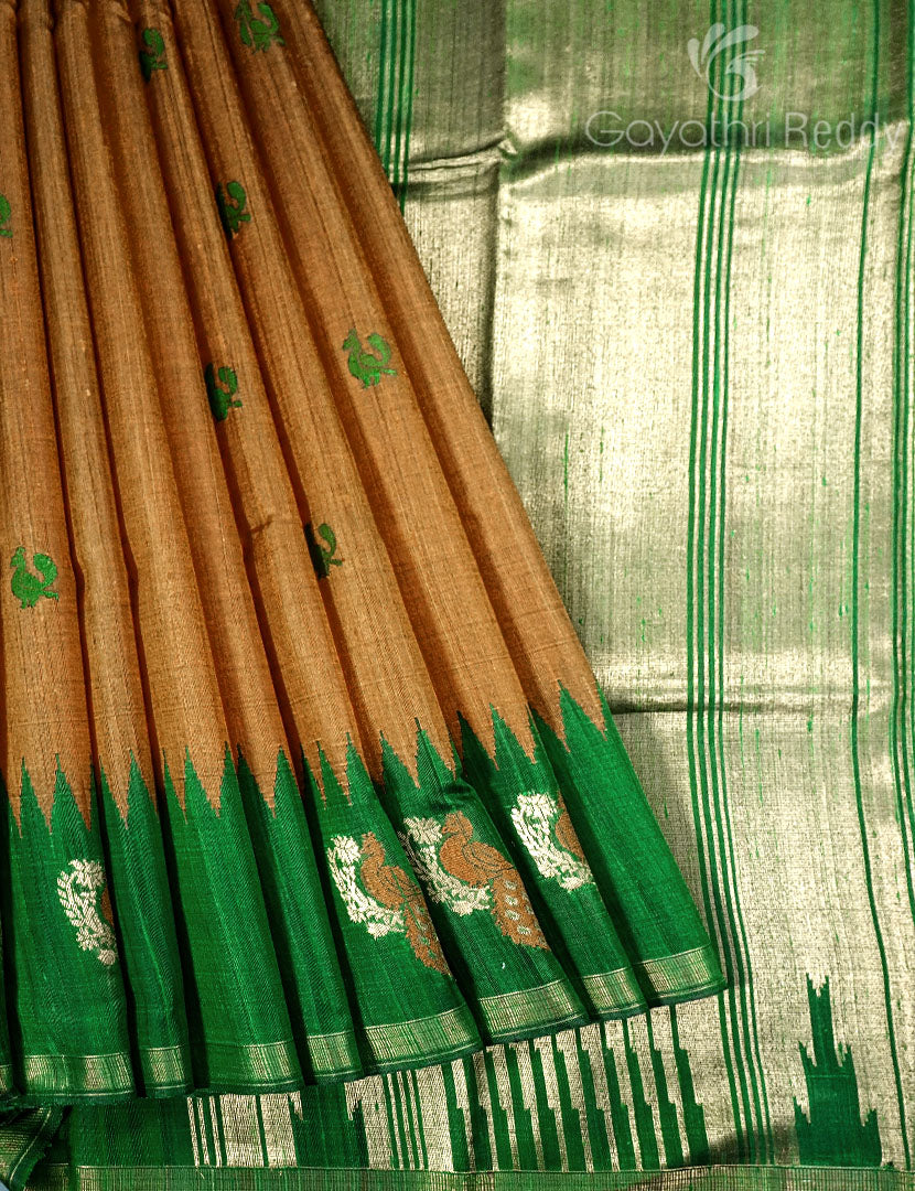 PURE KHADI PATTU SAREE-KHP1319