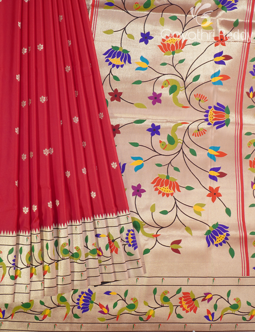 SEMI PAITHANI SAREE-SPS107