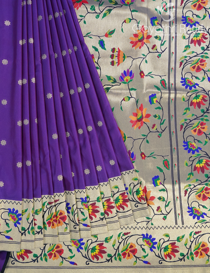 SEMI PAITHANI SAREE-SPS33