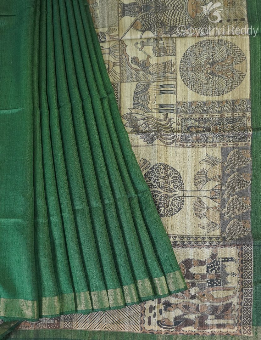 PURE DESI TUSSAR SILK-TS1543