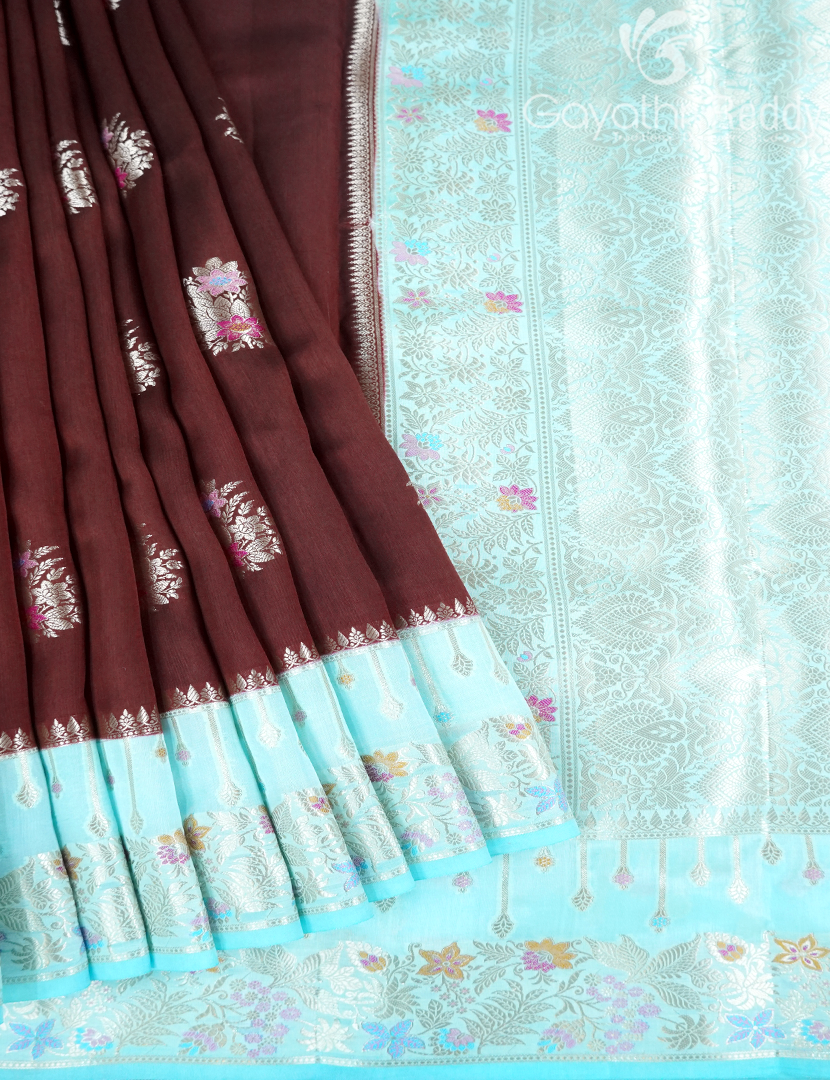 MANGO SILK SAREE -PRM977