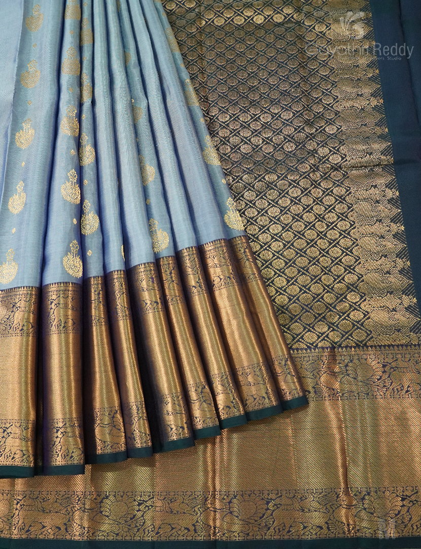 PURE KANCHI PATTU BIG BORDER-KP7665