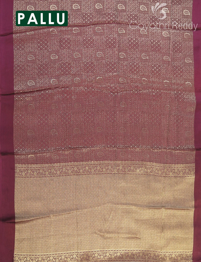 SEMI MYSORE SILK-SMSS164