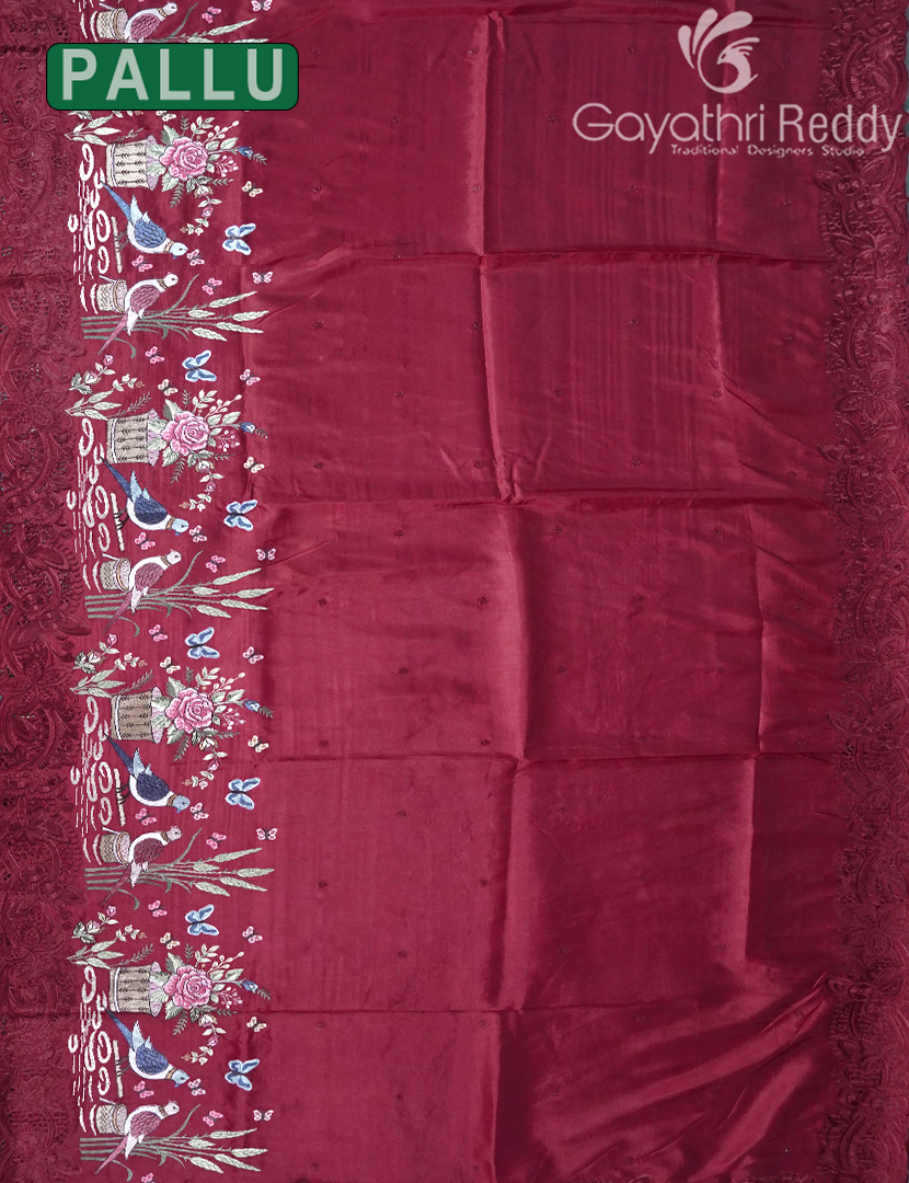 SEMI DUPION SILK SAREE-SDS123