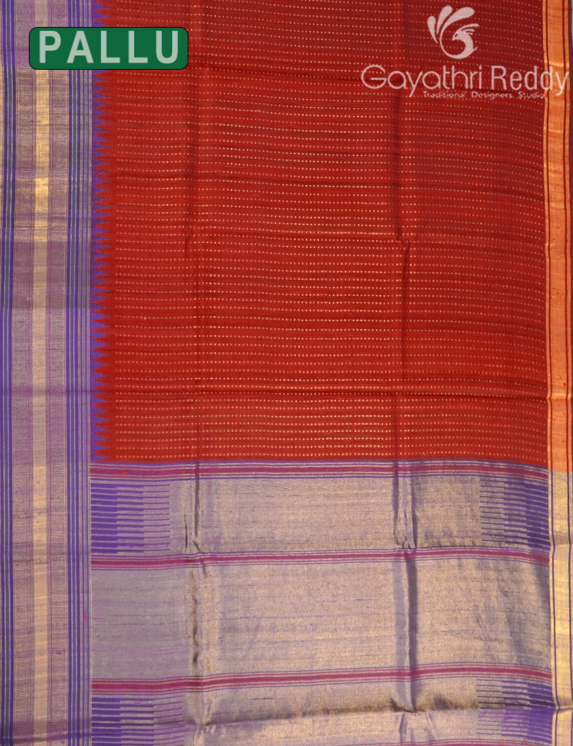 PURE KHADI PATTU SAREE-KHP1371