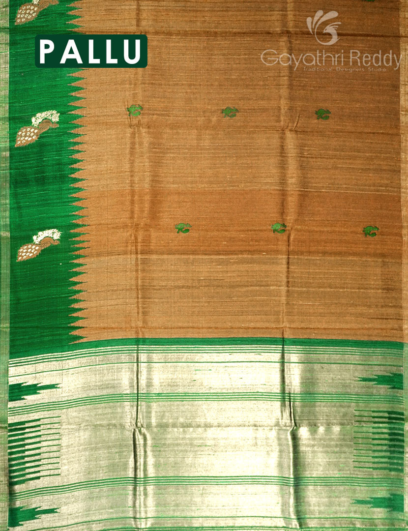 PURE KHADI PATTU SAREE-KHP1319