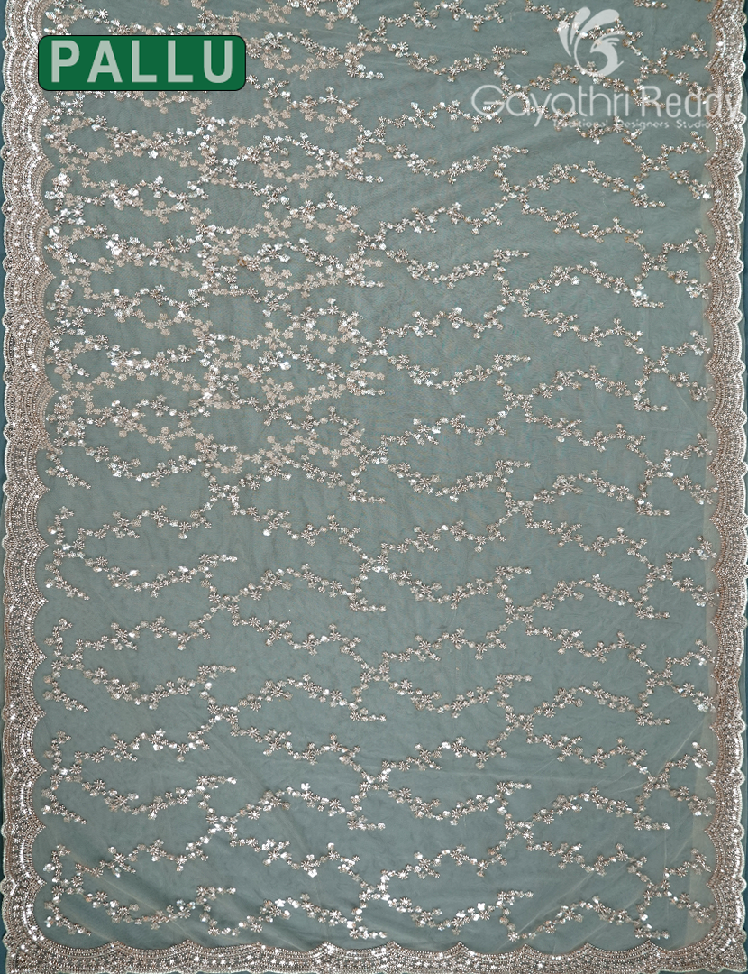 NETTED FANCY SAREE-NF42