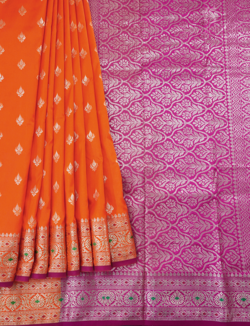 SEMI KATAN SAREE-SKN74