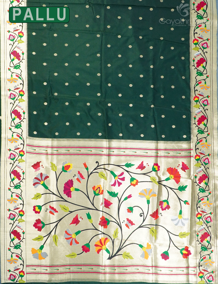 SEMI PAITHANI SAREE-SPS85