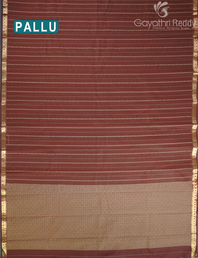 PURE KANCHI COTTON RICH PALLU-KC3078