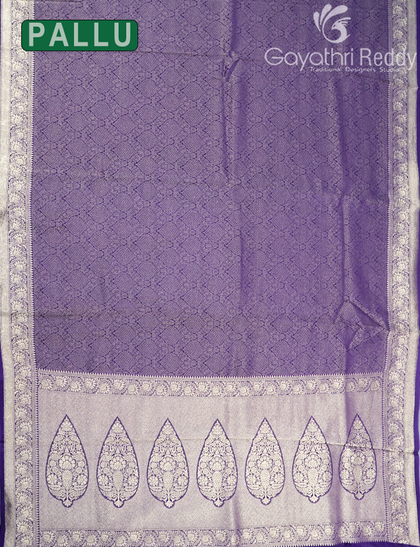 MYSORE CREPE BROCADE SAREE-MCB29