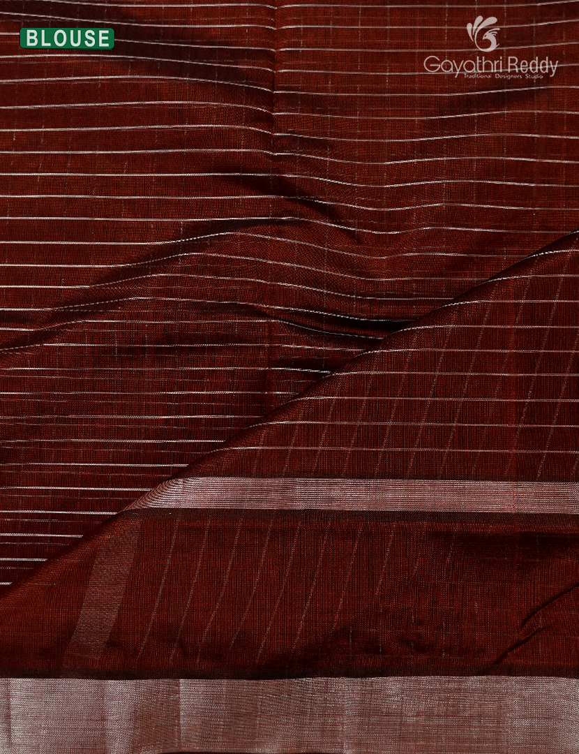 Pure Arani Sico Saree in Maroon